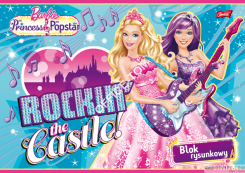 Blok rysunkowy A4, 20k. BARBIE