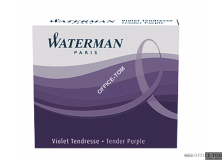 Naboje WATERMAN purpurowy International (6 Szt.)