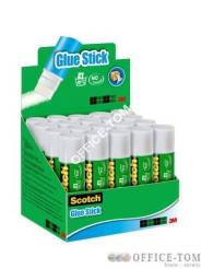Klej biurowy Scotch® \"Office\", biały, w sztyfcie, w display\'u, 21g 6221D