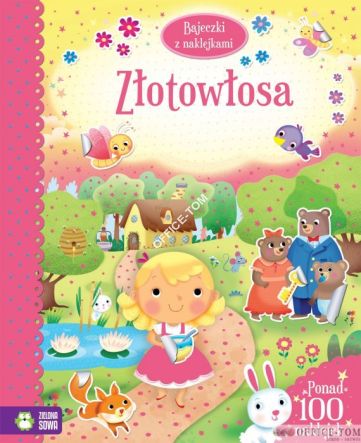 Książka Bajeczki z naklejkami. Złotowłosa 9788378959656 (C) Zielona Sowa