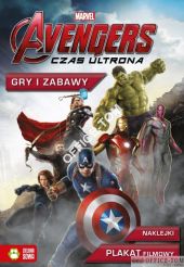 Książka Avengers. Czas Ultrona. Gry i zabawy, z plakatem Zielona Sowa