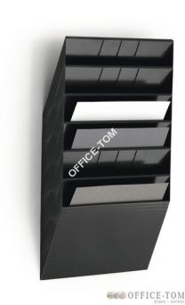 Pojemnik Flexiboxx 6 A4 Landscape Czarny Durable