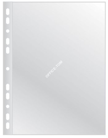 KOSZULKI NA DOKUMENTY Q-CONNECT, POSZERZANE, PP, A4, GROSZKOWE, 75MIKR., 50SZT.