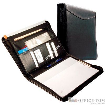 Teczka skóropodobna A4 czarnyST-009 na suw. Michalczyk i Prokop