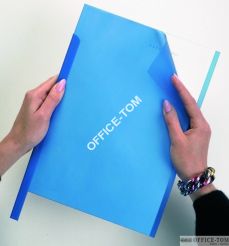 Grzbiety zaciskowe DURABLE A4/30 2900/06 niebieski 100szt