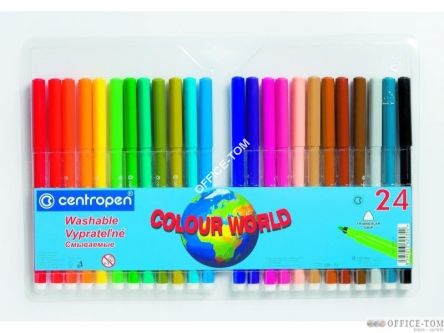 Flamastry 7790/7550/24/Komplet CEN TROPEN