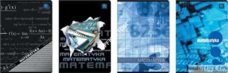 Zeszyt A5 60 kratka  matematyka INTERDRUK