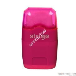 TEMPERÓWKA na DWIE GRUBOŚCI KREDEK Z DUŻYM POJEMNIKIEM I GUMKĄ STRIGO