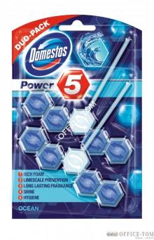 Zawieszka do toalety DOMESTOS POWER5 DUO OCEAN7x2x55g