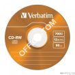 Płyta VERBATIM CD-RW  slim jewel case  700MB  12x  Colour - 4
