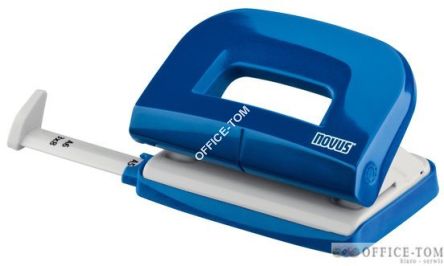 Dziurkacz E210, niebieski NOVUS