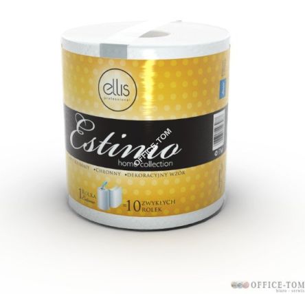 Ręcznik w roli Ellis Estimo 100m/2, celuloza, 500 listków, 3087