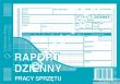 Raport dzienny pracy sprzętu MICHALCZYK I PROKOP A5 80 kartek - 2
