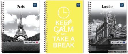 Kołozeszyt A4 100  linia INTERDRUK