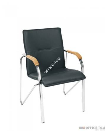 Krzesło SAMBA CHROME V04 czarne DREWNO BUK 1007 NOWY STYL