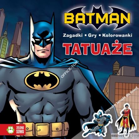Książka Batman. Tatuaże - DC Comics 9788378959458 (C) Zielona Sowa