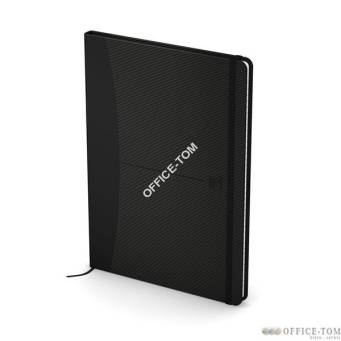 Notatnik OXFORD SIGNATURE A5 72 k 90g czarny gładki