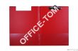 Teczka klip A4 czerwona Biurfol - 2