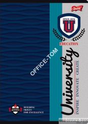 Zeszyt okładka laminowana A4 80k kratka mix ST. MAJEWSKI