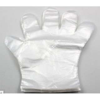 RĘKAWICZKI JEDNORAZOWE HDPE, 100 SZT.