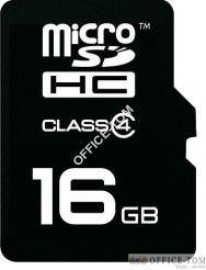 Karta pamięci EMTEC MicroSDHC z adapterem SD 16GB Silver Class 4