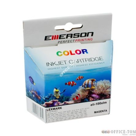 EMERSON Wkład do LEXMARK nr 100XL Magenta 26ml STANDARD