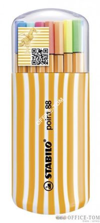 Cienkopis POINT 20szt (15+5 neon) 8820-022 STABILO