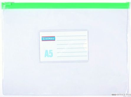 Koszulka Donau ziPPer bag PVC A4 330 x 240 mm z suwakiem