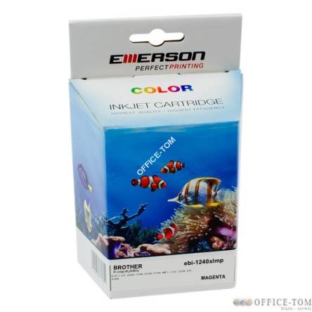 EMERSON Wkład do BROTHER LC-1240M Magenta 20ml PLUS
