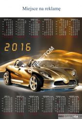 Kalendarz B1 plakatowy (opakowanie 10sztuk)Telegraph  P12 ALICJA