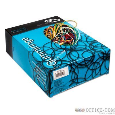 Gumki recepturki mix kolorów i rozmiarów ED Plastic