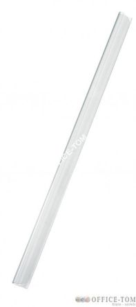 Grzbiety wsuwane LEITZ A4/3 mm, do 30 kartek, przezroczysty