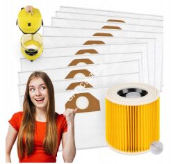 Worek do odkurzacza KARCHER WD2 Plus (10szt)