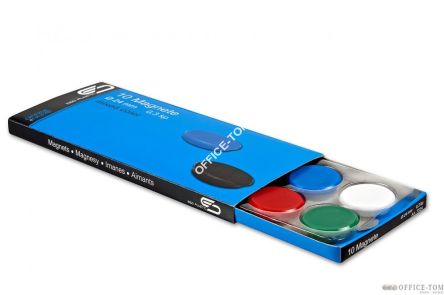 Magnesy mix kolor E&D Plastic-24-opK-il10-zb10