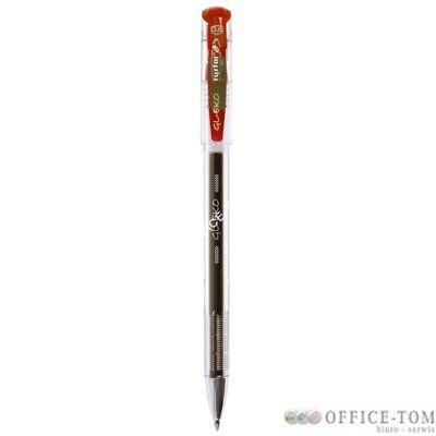 Pióro żelowe RYSTOR GL-EKO czerwone