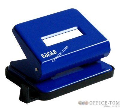 Dziurkacz EAGLE 708 niebieski 12 kartek