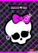 Zeszyt okładka laminowana A5, 60k., krata, MONSTER HIGH UNIPAP - 3