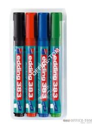 Marker do flipchartów ze ściętą końcówką 1-5 mm czerwony Edding