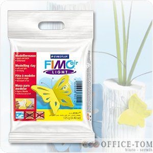FIMO air light, lekka masa medelarska 125g, biały