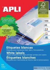 I  uniwersalne 64,6x33,8 (AP1263) białe 100ark 2400szt