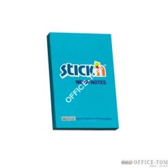 Notes Samoprzylepny 76X51mm Niebieski Neon (12) 21207 Stick\'n