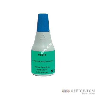 Tusz NORIS 210 metal czarny 25ml do stempli metalowych