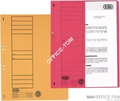 Skoroszyt kartonowy 1/2 A4 oczkowy beżowy 100551877 ELBA