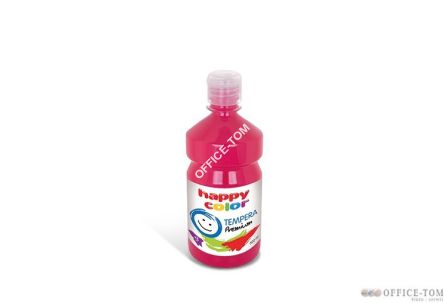 Farba tempera Premium 500ml, magenta Happy Color