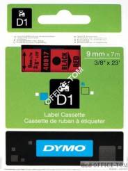 Taśma DYMO 9mm/3m czerwony 524702              S0720220/S0898150
