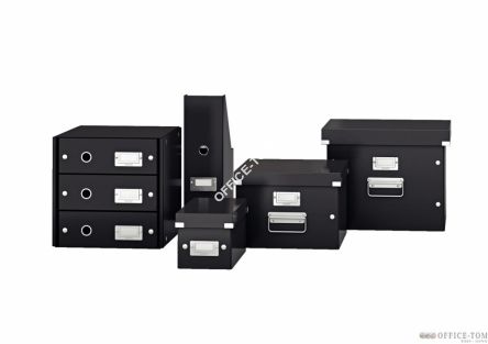 Pojemnik z 3 szufladami Leitz C&S, czarny