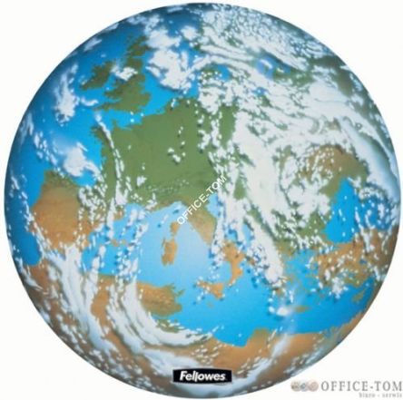 Podkładka pod mysz FELLOWES twarda okrągła, ziemia