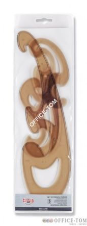 Krzywiki-zestaw 3\' 3 szt.750068 KOH-I-NOOR