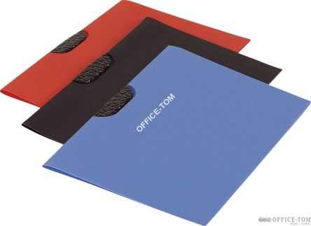 Skoroszyt z klipsem plastikowy  niebieskis 0410-0009-03 Panta Pla.3301-99