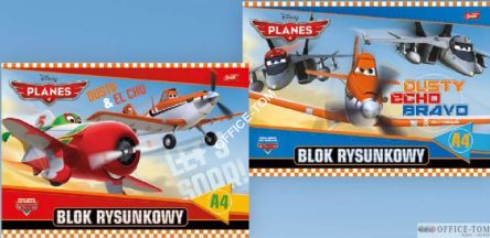 Blok rysunkowy A4, 20k. PLANES DISNEY